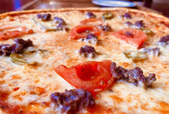 Oxfilépizza på Sundbro Krog
