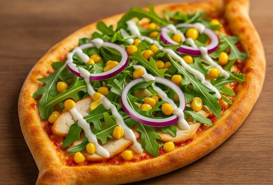 Pizzabit med grönsaker på Sundbro Krog